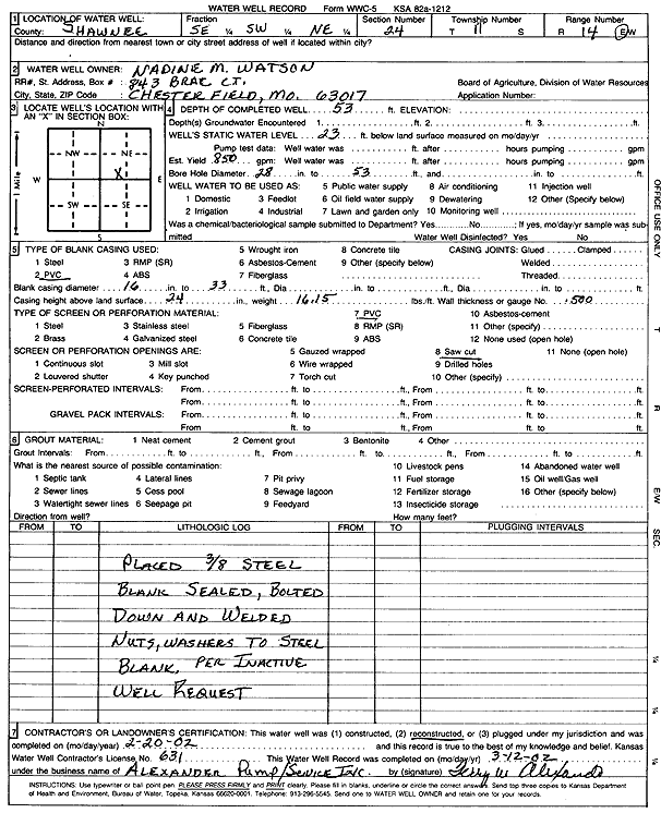 scan of WWC5--if missing then scan not yet transferred