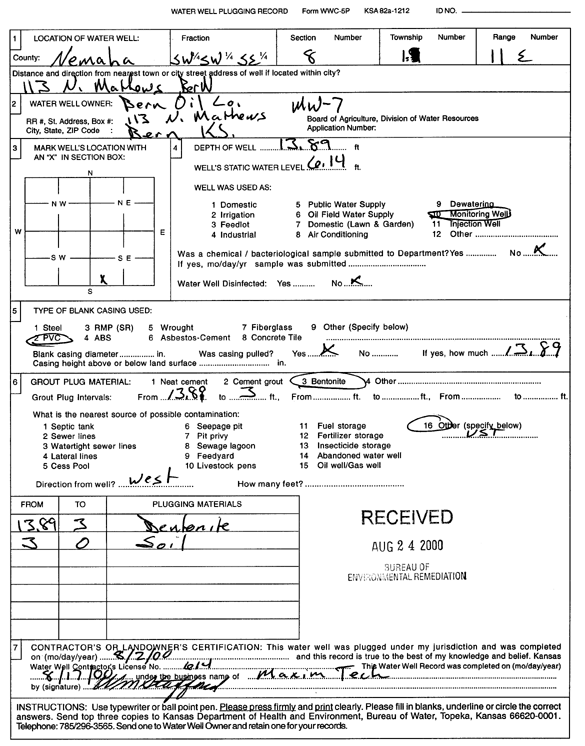 scan of WWC5--if missing then scan not yet transferred